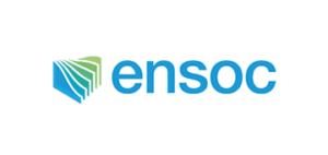 Das Ensoc-Logo, das mit seinem eleganten Schriftzug und seinem modernen Stil die Essenz der Marke symbolisiert.